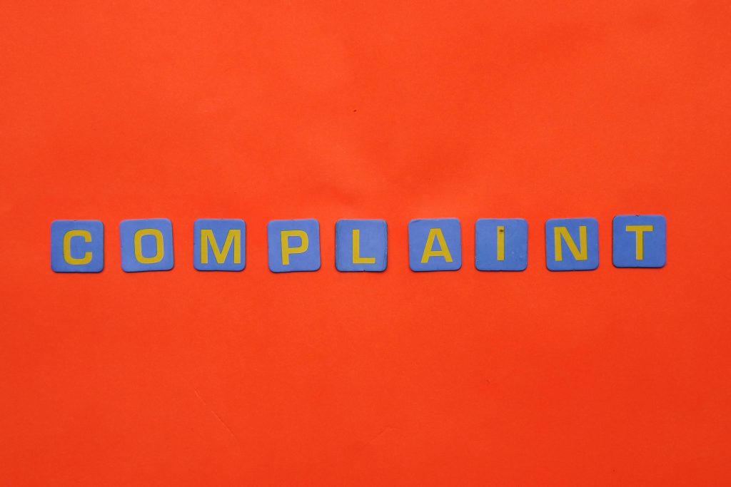 Complaints